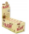 CARTINA  ROLLS  RAW  NATURALE ORGANIC HEMP LUNGA 3 METRI CONF. 12 PZ.