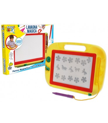PLASTIART TEOREMA GIOCHI LAVAGNA MAGICA CON PENNA (2 STAMPINI MAGNETICI INCLUSI)