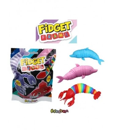 BUSTINA SBABAM ANIMALI FIDGET FRAME MAXI CON SUONI AMRS CONF. 8 PZ. ASSORTITI