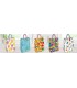 Buste Carta Fantasia manico in cordino  misura 36x12x41 conf. da 25 pz. ass.