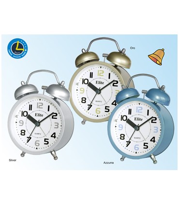 SVEGLIE  AL QUARZO PIU LUCE SNOOZE SILENT COLORI ASSORTITI