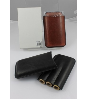 casa Portasigari da 3 pz. tipo pelle