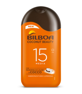 LATTE SOLARE BILBOA COCONUT BEAUTY 200ml FP 15 +