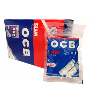 Filtrini OCB slim 6mm. in bustina conf. da 34 pz.