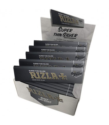Cartina Rizla lunga KS Silver Slim conf.  50 libretti da 32 cartine