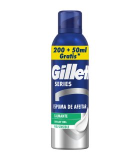Schiuma da Barba Gillette Pelli Sensibili da 250ml