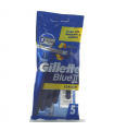 Gillette Blue II Slalom 5 pz. Usa e Getta  1PZ.