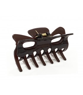 Pinza per Capelli Le Kikke 7.5cm colorE MARRONE  conf. 24 pz.