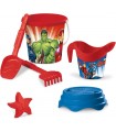 Secchiello Diam.17 + Accessori da Spiaggia THE AVENGERS