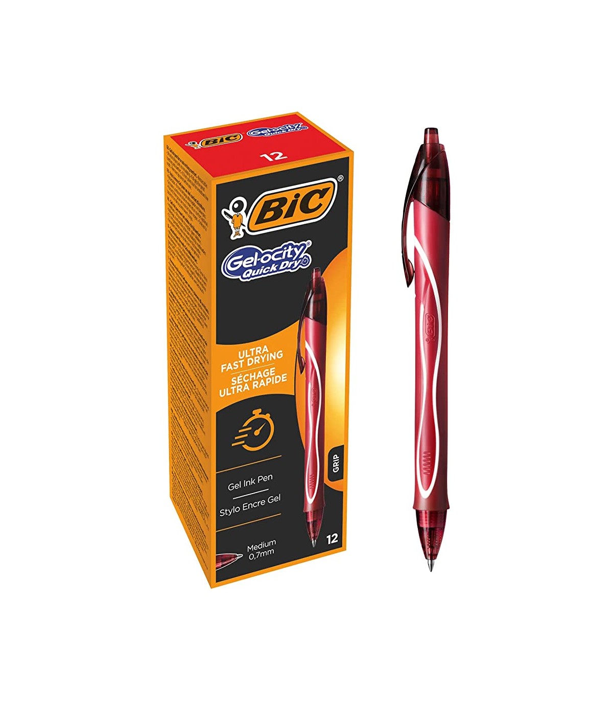 PENNA BIC GEL-OCITY 0.7 ROSA