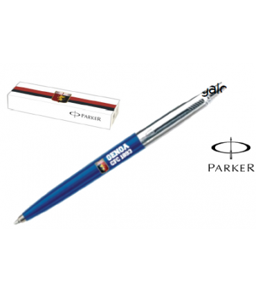 Penna Parker Jotter in Metallo F.C. Genoa con astuccio regalo colore Bianco