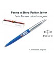 Penna Parker Jotter in Metallo F.C. Genoa con astuccio regalo colore Blu