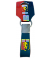 Portachiavi in Metallo e PVC F.C. Genoa con Logo