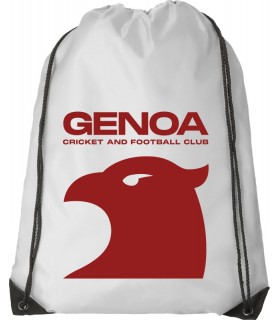 sacca bianca con grifone f.c. genoa mis.40x30 cm