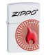 Zippo CON FIAMMA IN RILIEVO