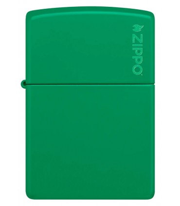 ZIPPO green con logo