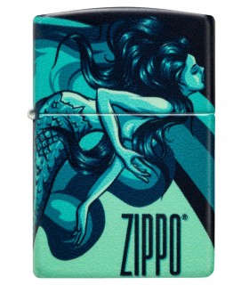 ZIPPO MERMAID DESIGN