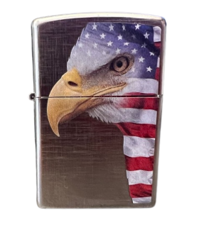 ZIPPO EAGLE FLAG
