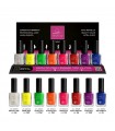 smalto Up per Unghie Colorati Fluo assortiti Lady Venezia da 12ml Expo da 24 pz. assortito con  8 colori