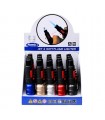 Accendino ELETTRONICO ATOMIC IN METALLO TURBO JET CONF. 20 PZ. COLORI ASSORTITI