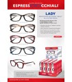 Occhiali da Lettura espresso occhiali mod. lady Expo da 24 pz. assortiti