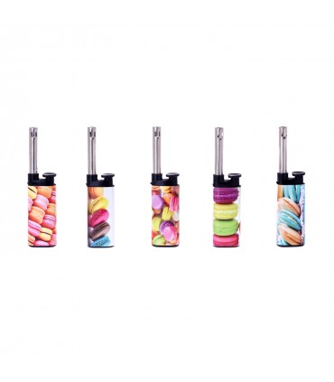Accendigas atomic Mini BBQ MACAROON conf. 25 pz. assortiti con 5 fantasie