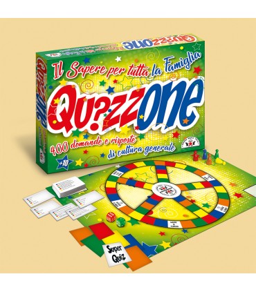 Gioco di Società quizzone 400 domande e risposte di cultura generale