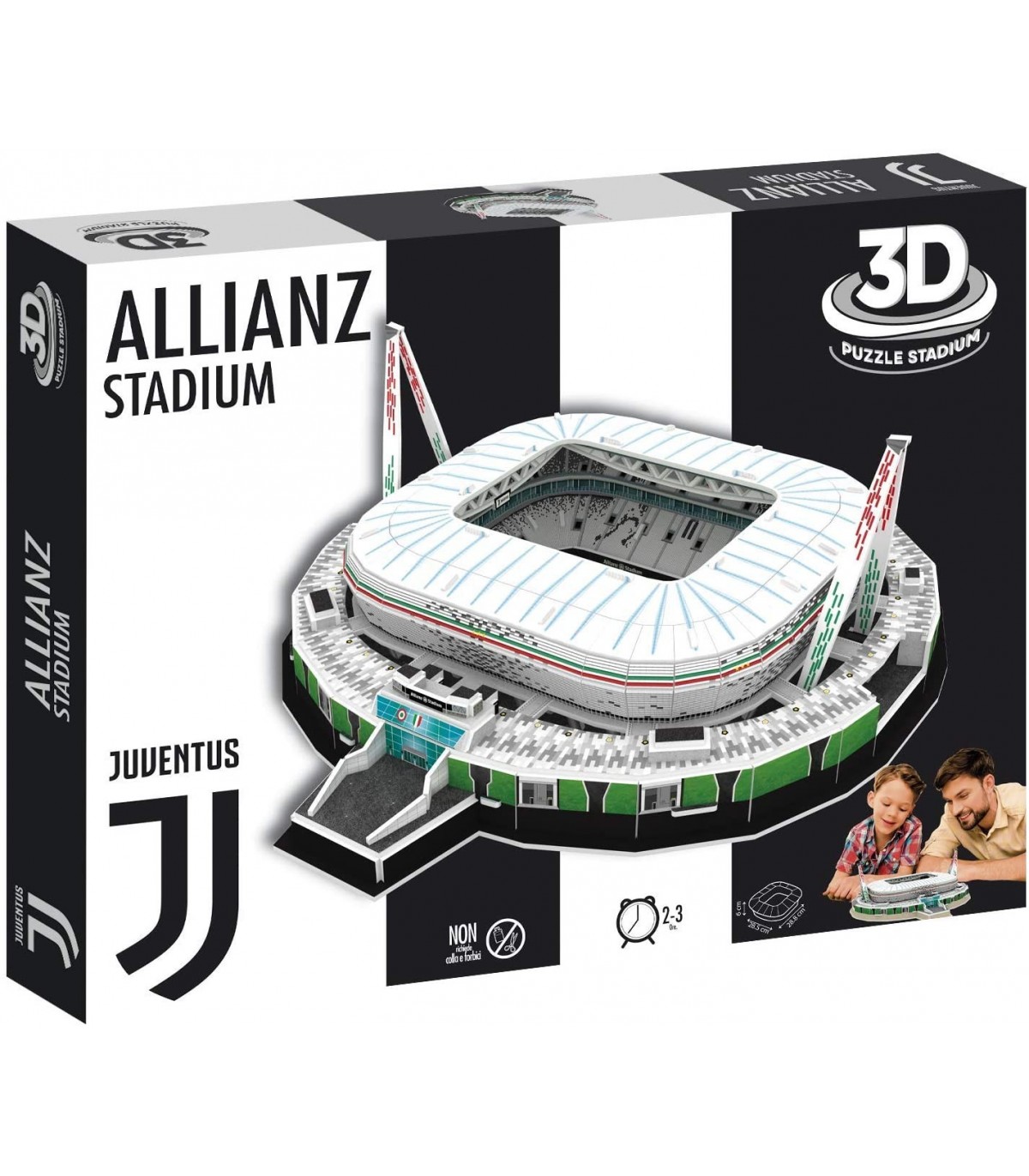 Puzzle 3D Stadio Alianz Stadium F.C. Juventus