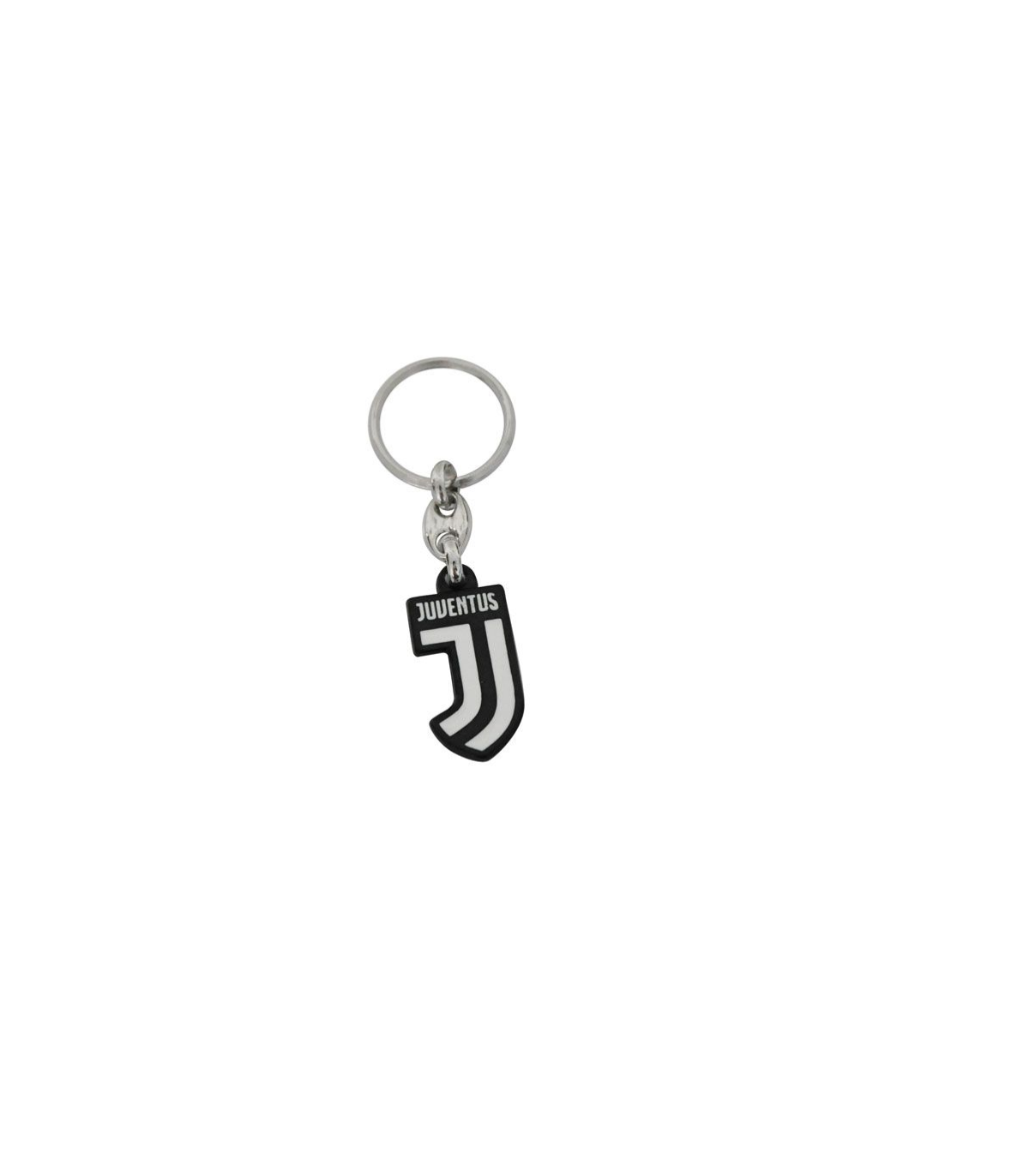 portachiavi in Metallo con Logo ufficiale F.C. Juventus