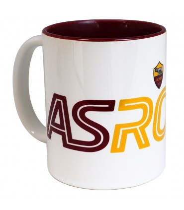 TAZZA MUG IN CERAMICA A.S. ROMA CONFEZIONATA IN SCATOLA DA REGALO