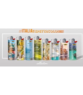 Accendino Bic MAXI Fantasia ITALIA CHE SPETTACOLO CONF. 50 PZ. ASSORTITI