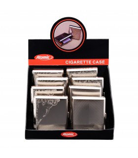 Expo Portasigarette Atomic in Metallo Conf. 8 pz. Assortito in 4 modelli
