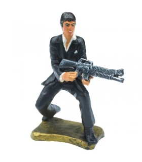 Statuina AL PACINO in Terracotta H.17 cm INTERAMENTE REALIZZATO E DIPINTO A MANO CONFEZIONATA IN SCATOLA DA REGALO