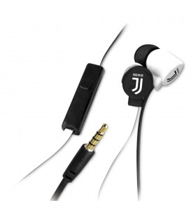Auricolare con microfono e tasto funzione F.C. Juventus CONFEZIONATE IN ELEGANTE SCATOLA DA REGALO