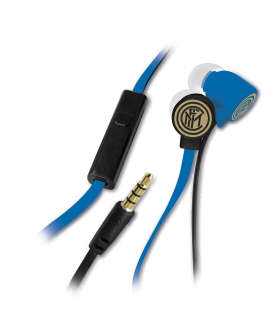 Auricolare con microfono e tasto funzione F.C. INTER CONFEZIONATE IN ELEGANTE SCATOLA DA REGALO