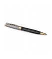 Penna PARKER roller MOD.SONNET MATTE BLACK IN ACCIAIO con finiture dorate CONFEZIONATA IN ELEGANTE ASTUCCIO