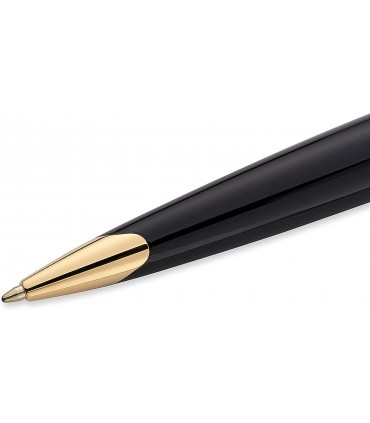 PENNA A SFERA WATERMAN MOD. CARENE DEKUXE COLORE NERO con pennino in oro 18k confezionata in elegante astuccio