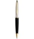 PENNA A SFERA WATERMAN MOD. CARENE DEKUXE COLORE NERO con pennino in oro 18k confezionata in elegante astuccio