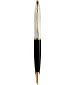 PENNA A SFERA WATERMAN MOD. CARENE DEKUXE COLORE NERO con pennino in oro 18k confezionata in elegante astuccio