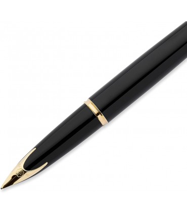 PENNA stilografica WATERMAN MOD.carene black sea gt con clip in oro 23k confezionata in elegante astuccio