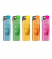 Accendino Elettronico Atomic BULB conf. 50 pz. assortito con 5 COLORI