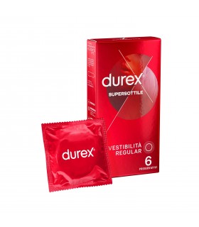 DUREX 6PZ. SUPERSOTTILE VESIBILITà REGULAR