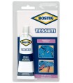 BOSTIK ADESIVO SPECIFICO PER TESSUTI TRASPARENTE FORTE E RAPIDO TUBO 50ML