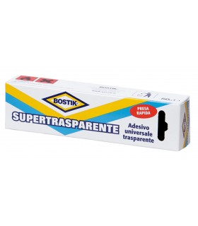 BOSTIK SUPERTRASPARENTE ADESIVO UNIVERSALE TRASPARENTE 50G
