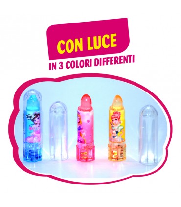LIPSTICK LASER a forma di rossetto CON LUCE CONF. 24 PZ. ASSORTITO