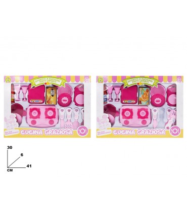 SET CUCINA GRAZIOSA MAZZEO GIOCHI CON ACCESSORI
