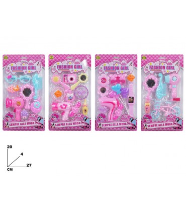 BLISTER FASHION GIRL MAZZEO GIOCHI DISPONIBILE IN 4 MODELLI