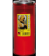 LAMPADE VOTIVE T.40/5 ROSSO H. 15 cm