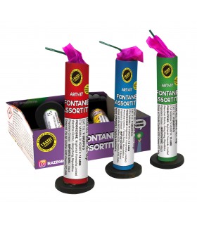 Fontane Assortite  H.11.5 cm 6 pz.