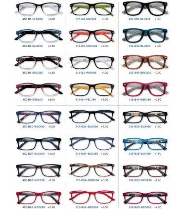 Occhiali da Lettura Zippo Expo girevole da 24 pz. assortiti